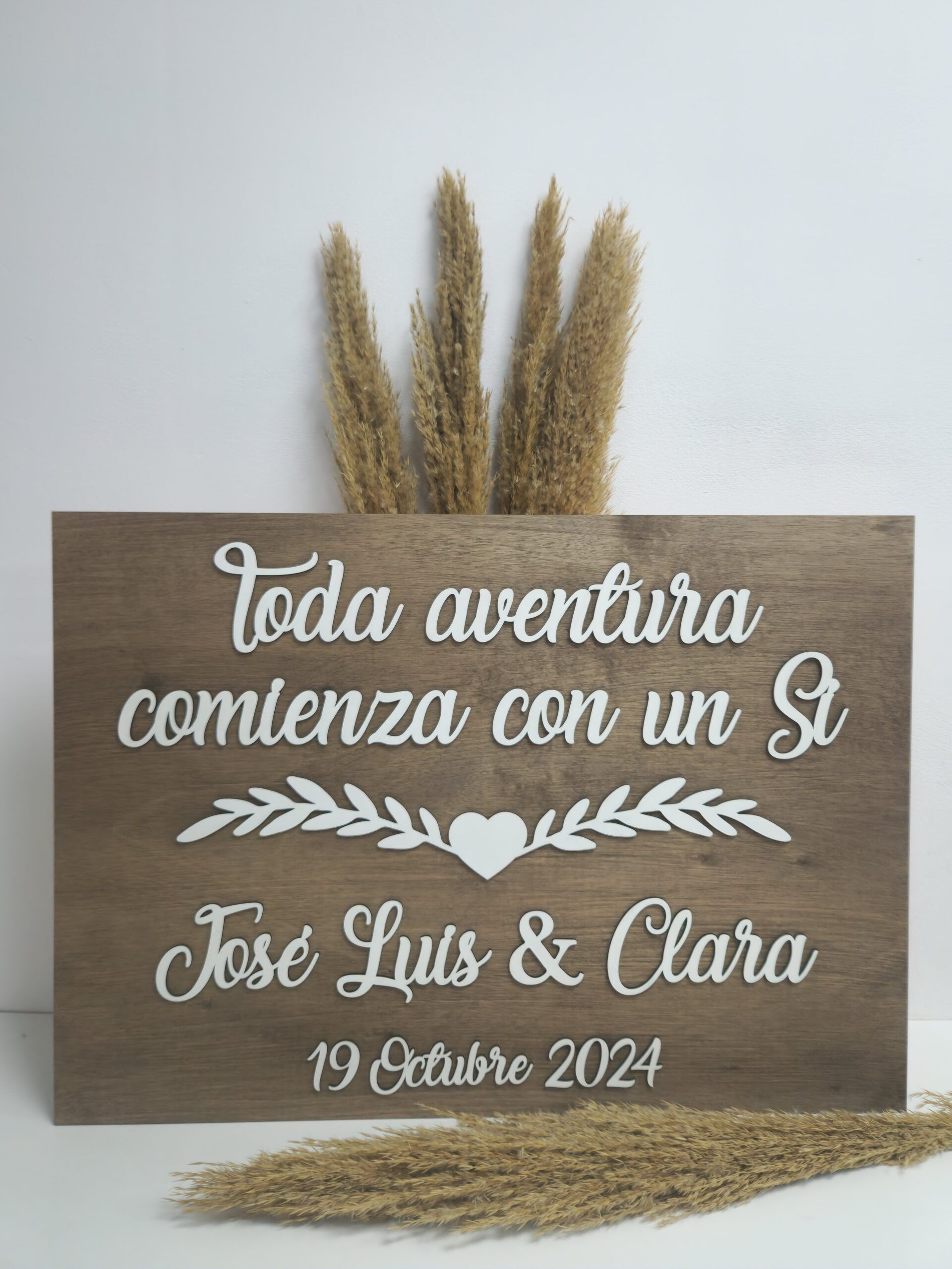 Carteles de madera para bodas Carteles de madera para bodas