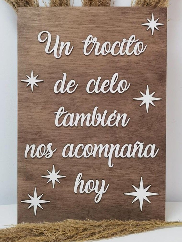 CARTEL DE BODA TROCITO DE CIELO VERTICAL LUCEROS CARTEL DE BODA TROCITO DE CIELO VERTICAL LUCEROS