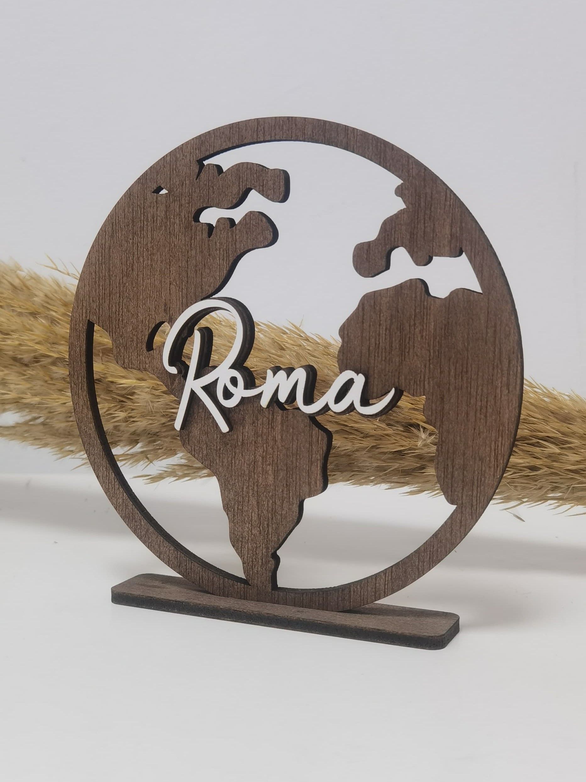 MESERO MADERA TEMATICO MAPAMUNDI VIAJERO REGALOS BODA PARA INVITADOS MARCASITIOS MADERA TICKET ENTRADA CINE TEATRO MUSICA