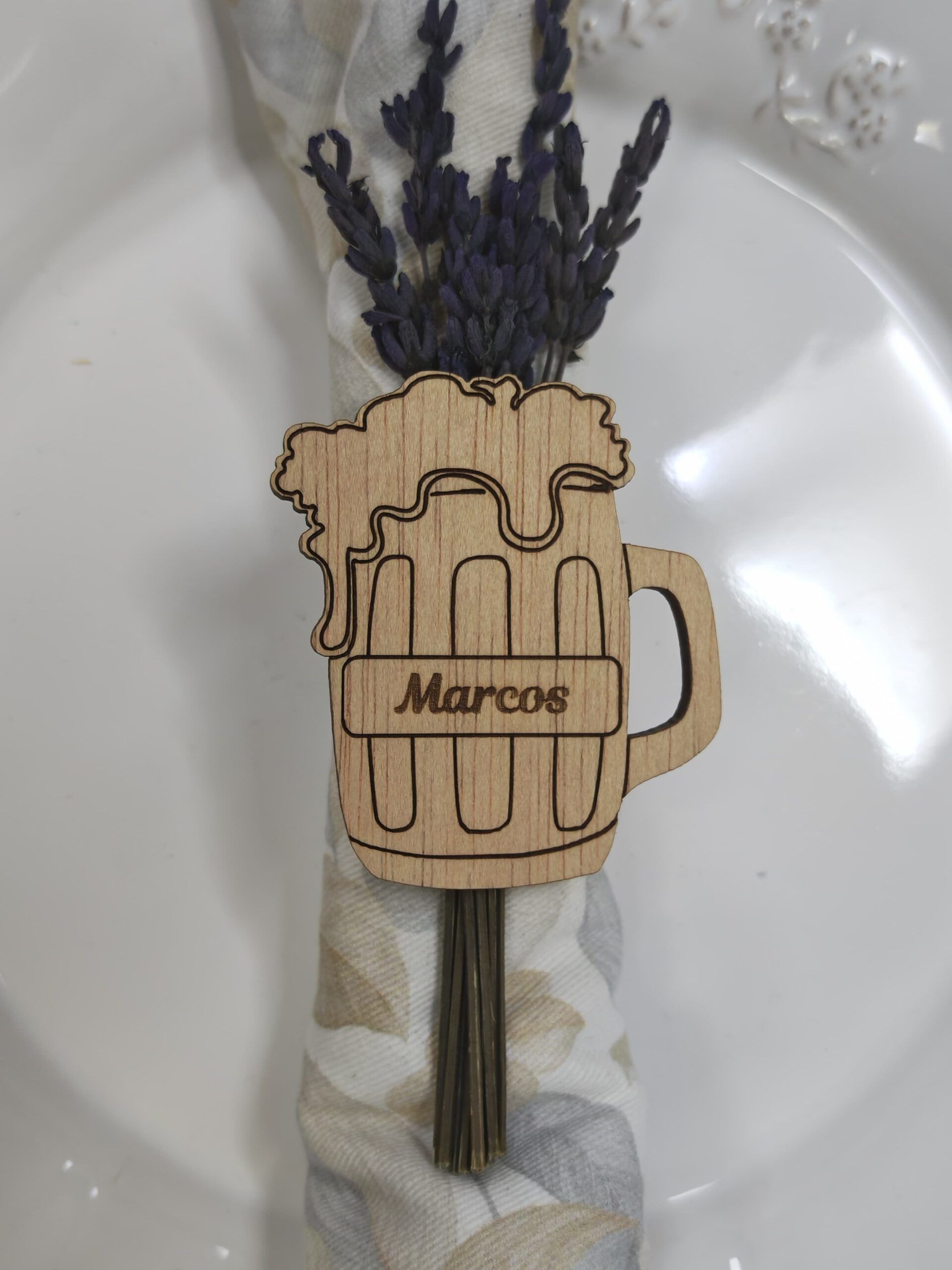 REGALOS BODA PARA INVITADOS MARCASITIOS MADERA JARRA CERVEZA