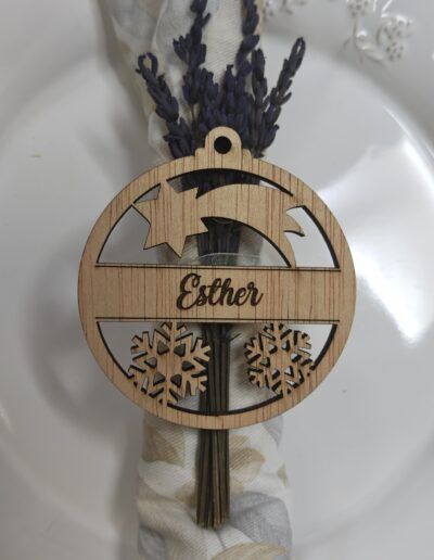 REGALOS BODA PARA INVITADOS MARCASITIOS MADERA NAVIDEÑO BOLA NAVIDAD ESTRELLA FUGAZ COPO DE NIEVE