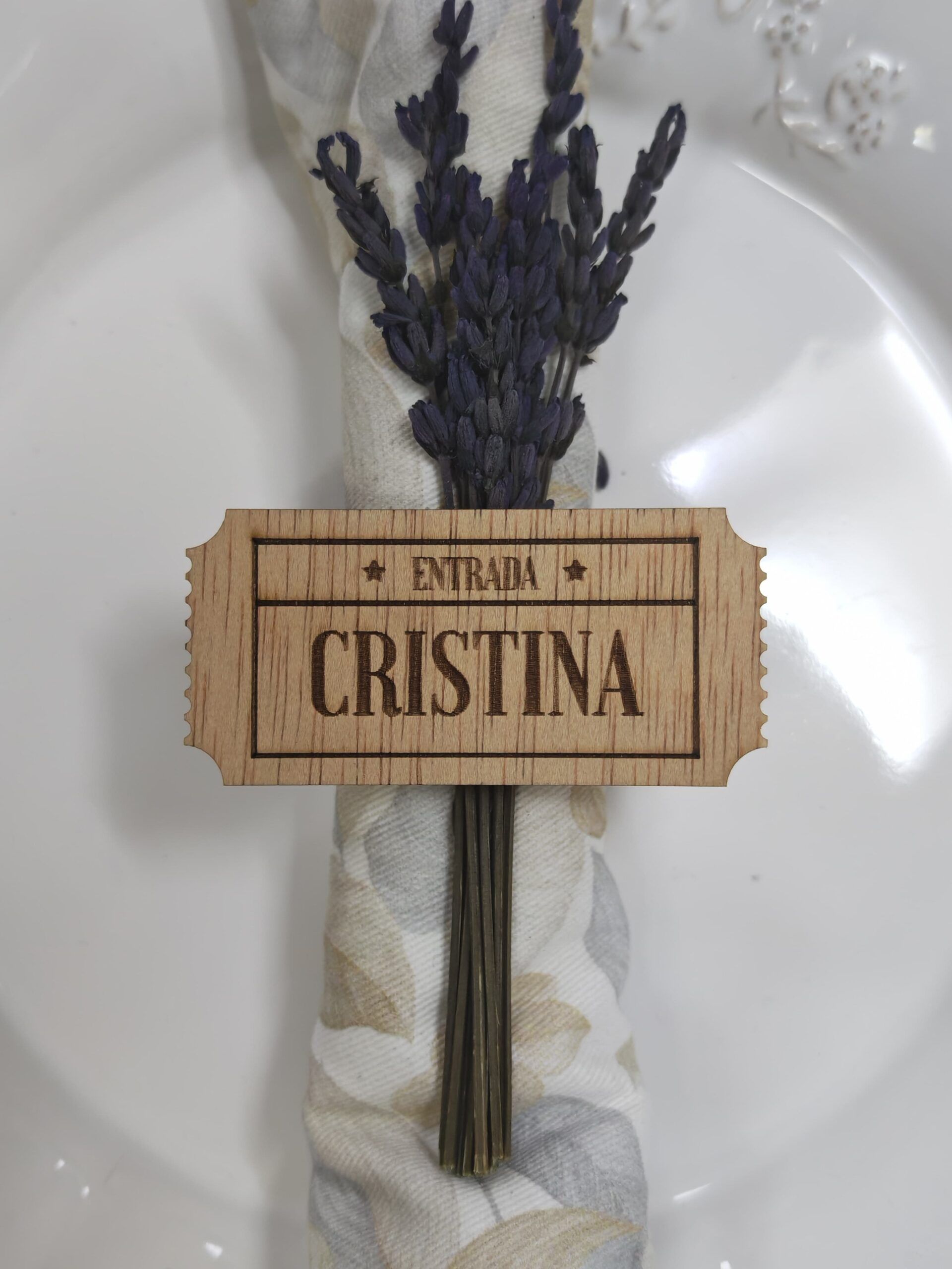 REGALOS BODA PARA INVITADOS MARCASITIOS MADERA TICKET ENTRADA CINE TEATRO MUSICA